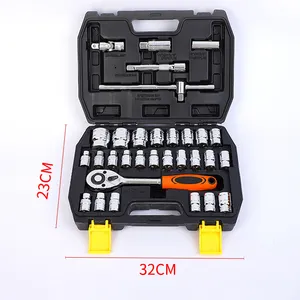 중국 공장 좋은 품질 37 조각 자동 수리 도구 세트 도구 세트 전문 상자