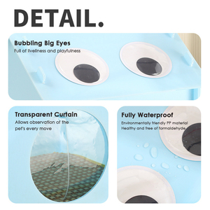 Artefacto de refrigeración para gatos y perros Casa de plástico Verano Mascota Nido de hielo Cama para perros - Product Image 4