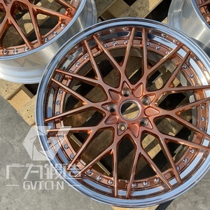 ล้อฟอร์จอะลูมิเนียมแบบ 2 ชิ้น ขอบลึก สีเงา สำหรับรถสปอร์ต ขนาด 16-24 นิ้ว 5x112/114.3/120 PCD ขั้นต่ำ 4 ชิ้น - Product Image 3