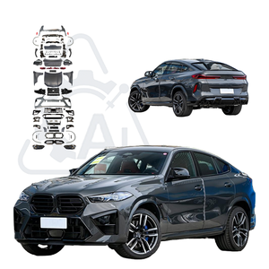 E71 Để X6 M Body Kit Cho 2007 + BMW X6 E71 Để 2025 X6M F96 Xe Cản Động Cơ Mui Xe Thân Nắp E71 Để F96 LCI Kit X6 Đèn Pha - Product Image 1