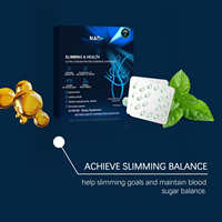 Capsules de perte de poids de qualité supérieure en gros pour adultes, brûleur de graisse, complément alimentaire naturel pour la minceur et le soutien immunitaire au menthol
