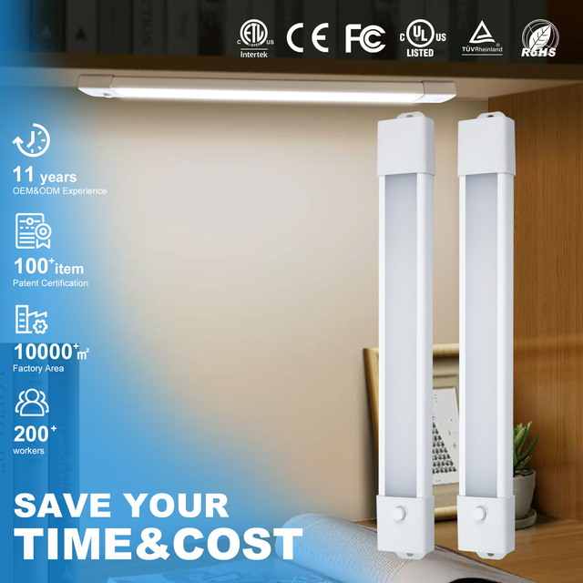 Ultra Thin Magnetic Aluminum Wireless Usb Rechargeable Kitchen Bathroom Cabinet Lighting Motion Sensor Under Led Cabinet Light