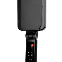 Détecteur de caméra cachée portable avec tige télescopique, détecteur de jonction non linéaire AT-802S pour l'inspection de la sécurité des chambres d'hôtel