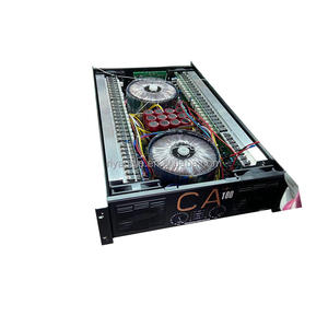 เพาเวอร์แอมป์ <span class=keywords><strong>CA</strong></span>+100 5000 วัตต์ต่อช่อง ระดับมืออาชีพ สำหรับดีเจ เสียงดี คลาส H - Product Image 3