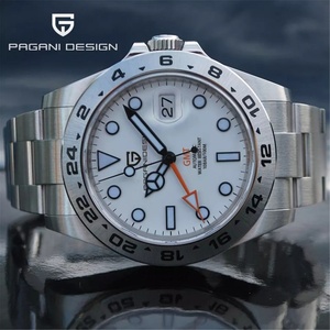 PAGANI DESIGN 1682 Reloj De Lujo Para Hombre Magnify Glass Window Men's Vintage Luxury Watches Sapphire Glass Mechanical Watch - Product Image 6
