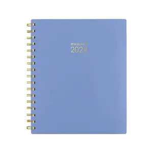 Spiral bindung Aufgaben liste Notizbuch Journal Benutzer definierte wöchentliche Monats agenda 2024 Benutzer definierte Zeitschrift Tages organisator Planer