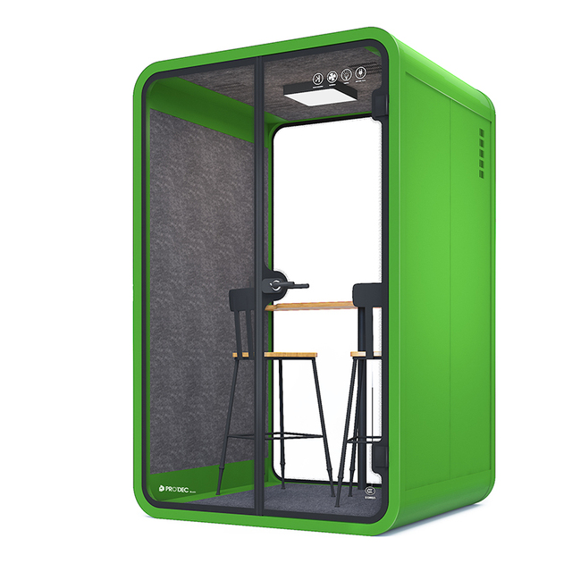 Prodec Acoustic's English Phone Booth: Classic Meets Modern Portable Video Studio Booth