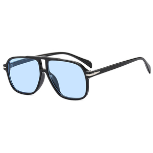New Customized <b>Large</b> <b>Frame</b> Sunglasses Fashionable Retro Men's Sunshade Sunglasses Uv400 - Product Image 5