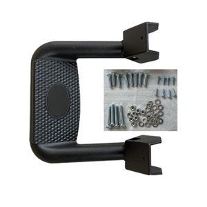 JOESHIER Accessoires de voiture 4x4 Marchepieds latéraux en aluminium noir antidérapants pour pick-up Barres de marchepieds universelles - Product Image 4