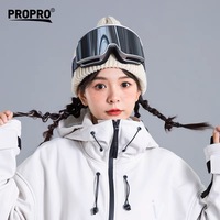 PROPRO 2022 nouveau Design Sport Double couche Protection UV400 lunettes de neige lunettes de Ski Snowboard