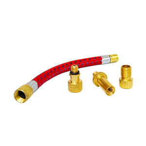 Kit d'inflation direct usine : adaptateur de valve, aiguille à ballon, embout de gonflage pour pompe à air - Product Image 1