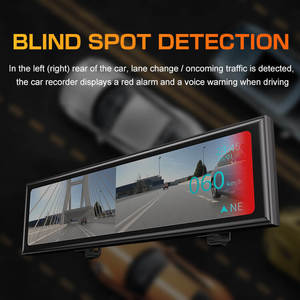 Akeyo 11.26inch IPS siêu đêm kép 1080P Full HD Xe <span class=keywords><strong>GPS</strong></span> phía trước và phía sau màn hình cảm ứng Xe DVR Dash Cam - Product Image 6