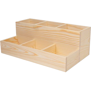 Pine Wood <b>Keepsake</b> <b>Box</b> Durable Natural Wooden Storage Perfect For Jewelry Memorabilia Collectibles And Decorative - Product Image 3