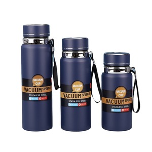 Tea Separation 316 Stainless Steel Insulated Cup Outdoor Portable Sports Water Bottle Double Layer Vacuum Intelligent Strap Pot - Product Image 1