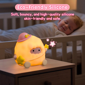 Mềm trẻ em đèn RGB Pat USB có thể sạc lại pin sáng tạo Led bé món quà đồ chơi cạnh giường ngủ phòng động vật ánh sáng ban đêm cho trẻ em - Product Image 6