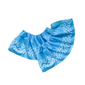 Chaussons <span class=keywords><strong>jetables</strong></span> médicaux non tissés, bon marché, élastiques, anti-poussière, respirants, en PP, non stériles, <span class=keywords><strong>surchaussures</strong></span>, directement de l'usine - Product Image 6