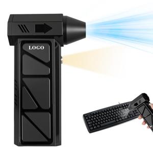 0728 Fan Jet Air Duster 4000mah Long Lasting Battery Cordless Blower for Swimming Pool Toys <b>Inflation</b> Mattress Use - Product Image 3