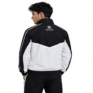 Premium Custom Windbreaker <b>Jacket</b> for Men and Women, Lightweight <b>Waterproof</b> Windproof Outdoor Two Tone Latest Design <b>Jacket</b> - Product Image 2