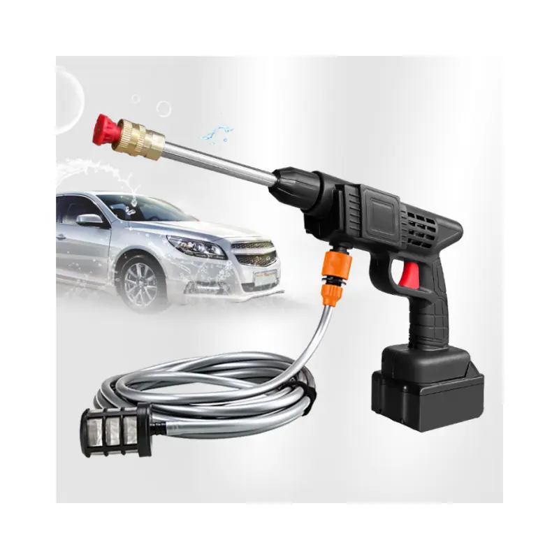 Cordless recarregável portátil alta pressão Car Wash Spray elétrico Water Gun
