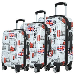 Valise à roulettes à motif de bus londonien / Bagage PC / Valise de <span class=keywords><strong>voyage</strong></span> avec serrure 20''24''28'' - Product Image 3