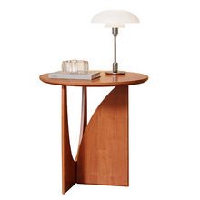 Bắc Âu Thiết Kế Hiện Đại Rắn Gỗ Sofa Góc Cho Phòng Khách Ban Công Phòng Ngủ Bên Bàn-Trang Trí Nội Thất - Product Image 3