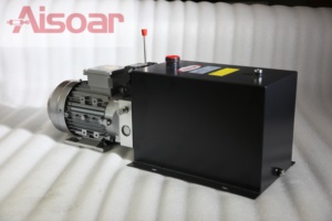 Groupe <span class=keywords><strong>hydraulique</strong></span> 25 kW 12 V à double effet avec moteur-générateur 220 V CC, haute pression, avec vanne manuelle et commande sans fil - Product Image 4
