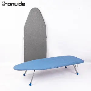 Table Top Ironing Board Stable| Easy storage |Space saving |portable folding convenient ironing board with iron holder