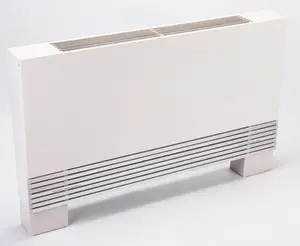 2024 nueva unidad de bobina de ventilador FCU de pie ultrafina expuesta de agua fría hidrónica para calefacción y refrigeración