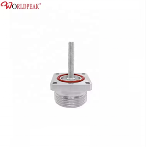 N femelle 7/16 <span class=keywords><strong>DIN</strong></span> <span class=keywords><strong>prise</strong></span> <span class=keywords><strong>jack</strong></span> 4 trous montage sur panneau à souder connecteur à bride rf - Product Image 3