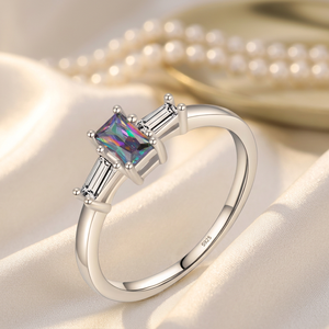 Anillos de Plata de Ley 925 con Circonita Cúbica Brillante, Joyería Elegante para Mujeres y Niñas, Ideal para Regalo - Product Image 2
