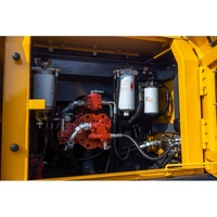 Excavadora de Ruedas de 14 Toneladas, Bomba Doble de 32 MPa, 2x130 L por Minuto, Tanque de Combustible de 220 L, Tanque de Aceite de 180 L