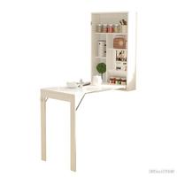 Table murale pliante, peu encombrant, utilisation pour la salle à manger
