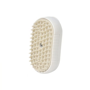 Peine de espray púrpura ecológico para gatos y perros, masaje y características de limpieza que eliminan el pelo - Product Image 5