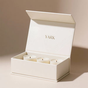 Recycled High-End Folding Packaging Rigid Box with Secure Magnetic Closure Magnetic Gift Box for Cosmetic Skincare Lipstick - Product Image 6