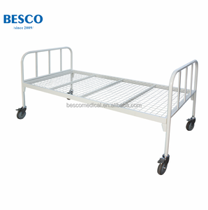 BESCO Manual de acero inoxidable enfermería plana Lisa cama de paciente muebles de <span class=keywords><strong>Hospital</strong></span> personalizados CE/ISO certificado 1 año de garantía - Product Image 6