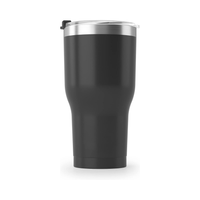 Gobelet de 30oz avec poignée couvercle en paille double paroi réutilisable sous vide en acier inoxydable isolé bouteille d'eau tasse de voyage tasse