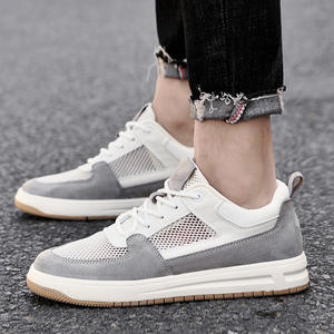 Zapatillas de Verano para Hombre, Diseño de Malla Transpirable con Cordones, Plataforma de 8CM, Estilo Casual - Product Image 3