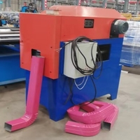 Nouvelle machine de formage à froid pour gouttières et descentes de pluie en métal galvanisé, machine portative de formage à froid pour gouttières et descentes de pluie