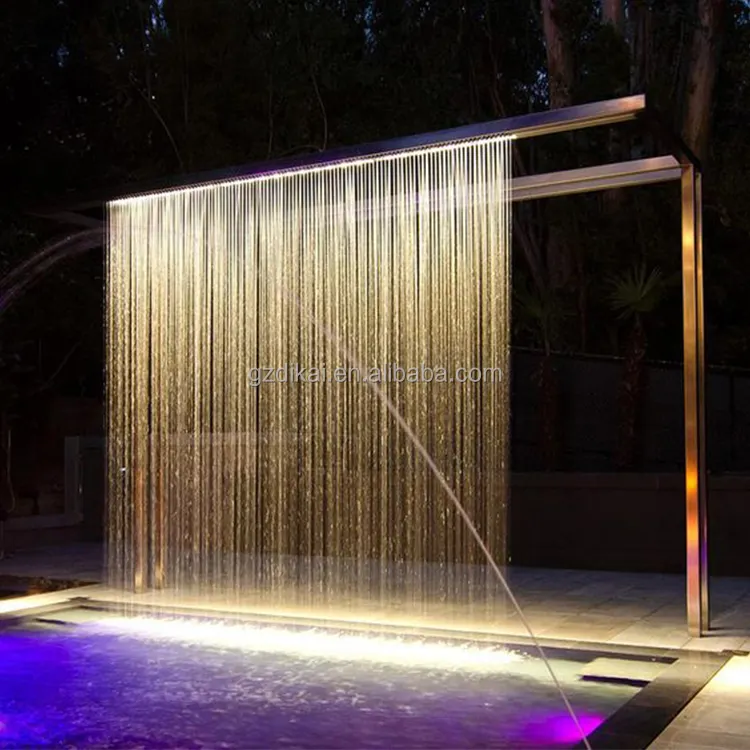 Individueller moderner Wasserschlitz Outdoor-Wasserbrunnen-Feature für Heimdekoration Indoor-Wasserbrunnen