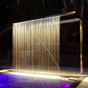 Personalizado Modern Water Curtain Indoor Water Fountain Característica para a decoração Home indoor water fountain