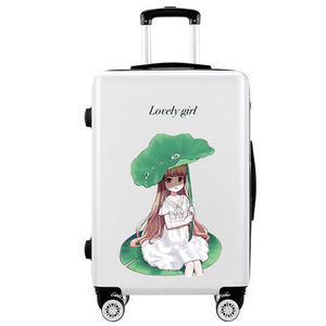 Hiho Carry-On Trẻ Em Hành Lý ABS + PC Cứng Shell Dễ Thương Phim Hoạt Hình Mô Hình Trường Hợp Hành Lý Du Lịch Vali Với Spinner Bánh Xe - Product Image 5