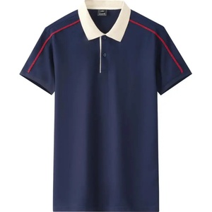 Polo Personalizado con Logotipo para Hombre, Verano, Nuevo, Diseño Sólido, Algodón, Bordado, Manga Corta, Casual, Negocios, Moda - Product Image 3