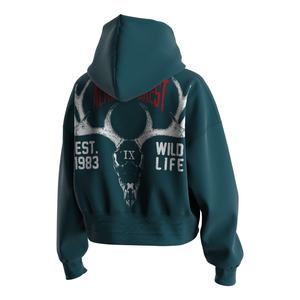 Conjuntos de Sudadera Corta con Capucha para Mujer, Estilo Y2K, Realzan Naturalmente la Cintura, Cálidos, Transpirables y Ligeros para Uso Casual - Product Image 2