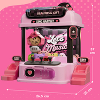 MILI Mini attrape-poupées pour enfants Mini machine à bonbons aux œufs torsadés Petits jouets pour garçons et filles