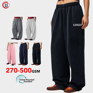 <span class=keywords><strong>Pantalones</strong></span> Deportivos de Verano <span class=keywords><strong>para</strong></span> Mujer, Estilo Y2K, Holgados, de Pierna Ancha, <span class=keywords><strong>para</strong></span> Ejercicio y Baile, Mezcla de Algodón, Marca Essentails - Product Image 1