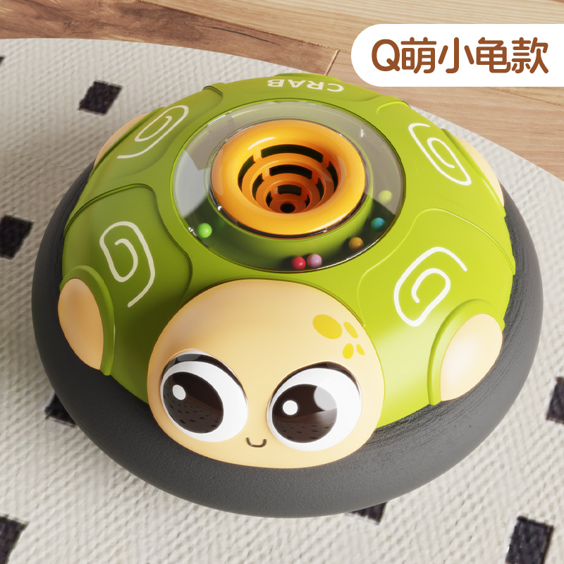 Piccola scatola colorata a forma di tartaruga verde-cartone animato sospesa