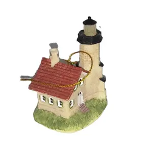 Famous Decorative polyresin landmark lighthouse models for tourist souvenir
