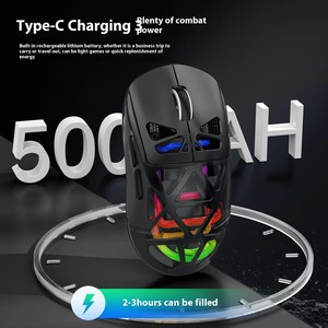 Forerunner M7 Wiederaufladbare Kabellose Gaming-<span class=keywords><strong>Maus</strong></span> mit Leiser Tastatur, Ergonomischem Design und Leichtgewicht - Product Image 3