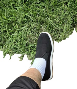 Mocasines Casuales de Lona para Hombre, Zapatos Cómodos de Suela Plana para Caminar a Diario, Ir al Trabajo y Actividades Diarias Relajadas - Product Image 1