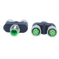 Personnalisé M5 M8 M16 7/8 M23 PVC PUR Étanche Mâle Femelle 3 4 5 6 8 12 Broches Montage sur Panneau Capteur Circulaire M12 Connecteur Connecteurs